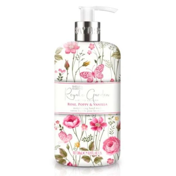 BAYLIS & HARDING ROYALE GARDEN ROSE, POPPY & VANILLA MYDŁO 500ML.jpg