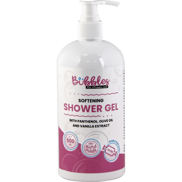 BUBBLES Softening shower gel Dušigeel 500ml.png