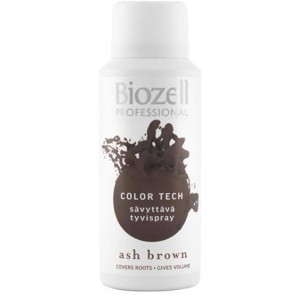 Biozell juuksejuure sprei Color Tech Ash Brown 100 ml.jpg