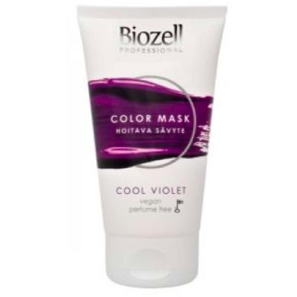 Biozell juuksemask Color toitev, tooniv Cool Violet, .jpg