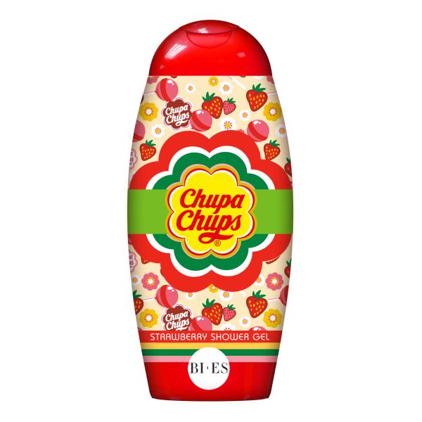 Chupa Chups 2in1 šampoon-dušigeel maasikas 250ml.jpg