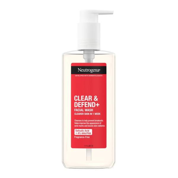 Neutrogena Clear  Defend+ Facial Wash Cleansing Gel.jpg