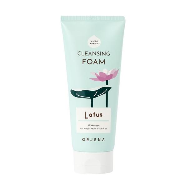 Orjena Cleansing Foam Lotus Smile Day cleansing facial foam 180ml.jpg