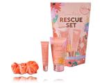 Q-KI Sunkissed Essentials Rescue Set, kätekreem 50 ml + huuleläige 8 ml, juuksekumm